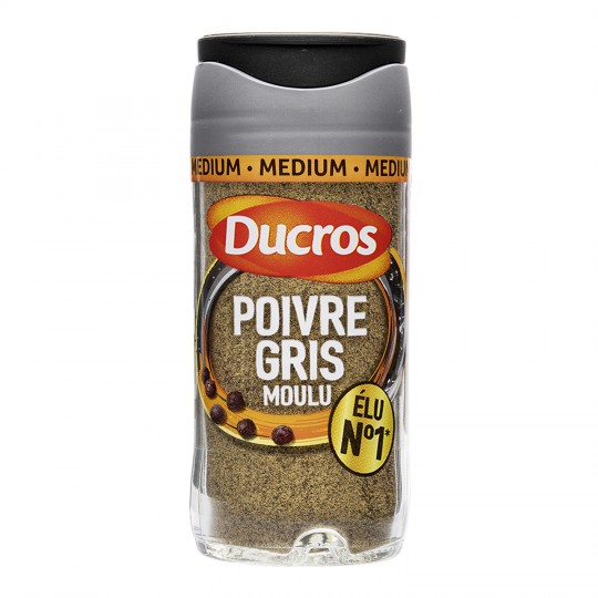 Ducros Pepper Grey Grind 36g